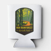 Nationaal park Hoh Rain Forest Blikjeskoeler (Achterkant)