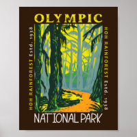 Nationaal park Hoh Rainforest Distress