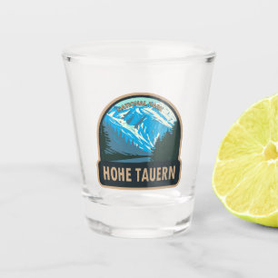 Nationaal park Hohe Tauern Oostenrijk Shot Glas