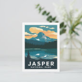 Nationaal Park Jasper Briefkaart (Staand voorkant)