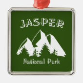 Nationaal Park Jasper Metalen Ornament (Voorkant)
