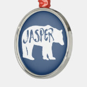 Nationaal Park Jasper Metalen Ornament (Links)
