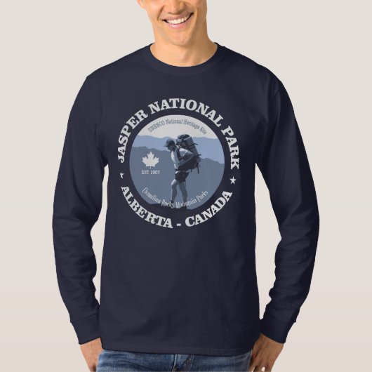 Nationaal Park Jasper T-shirt (Voorkant)