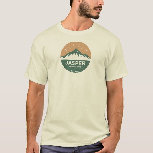 Nationaal Park Jasper T-shirt (Voorkant)