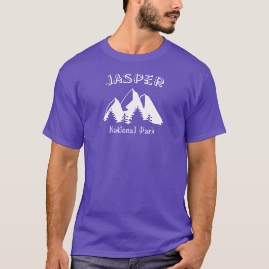 Nationaal Park Jasper T-shirt (Voorkant)