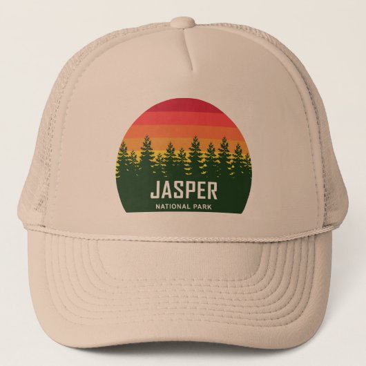 Nationaal Park Jasper Trucker Pet (Voorkant)