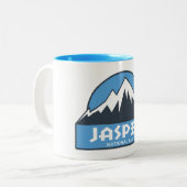 Nationaal Park Jasper Tweekleurige Koffiemok (Voorkant links)