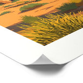 Nationaal park Joshua-boom Poster (Hoek)