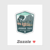 Nationaal park Joshua Tree | Afgesneden Sticker (Vel)
