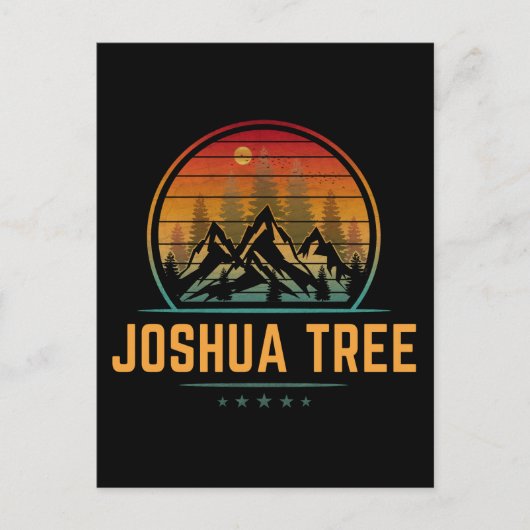 Nationaal park Joshua Tree Briefkaart (Voorkant)