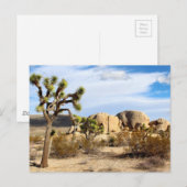 Nationaal park Joshua Tree Briefkaart (Voorkant / Achterkant)