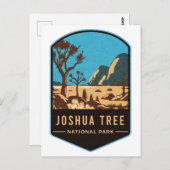 Nationaal park Joshua Tree Briefkaart (Voorkant / Achterkant)