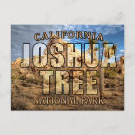 Nationaal Park Joshua Tree Briefkaart
