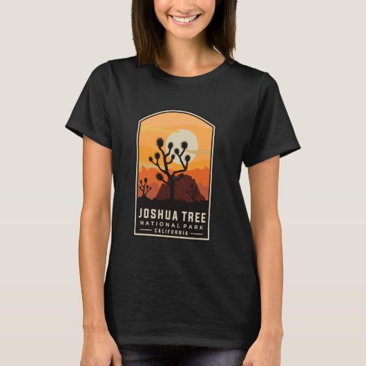 Nationaal park Joshua Tree California T-shirt (Voorkant)