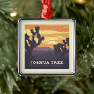 Nationaal park Joshua Tree Californië Metalen Ornament