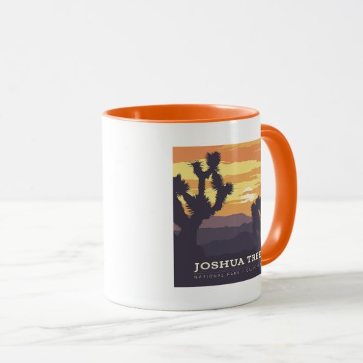 Nationaal park Joshua Tree | Californië Mok (Voorkant rechts)
