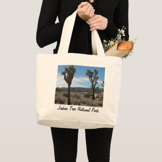 Nationaal park Joshua Tree Grote Tote Bag (Voorkant (product))