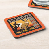 Nationaal park Joshua Tree | Jackrabbit Bier Onderzetter (Linkerzijde)