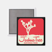 Nationaal park Joshua Tree Magneet (Voorkant / Achterkant)