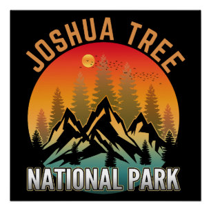 Nationaal park Joshua Tree Perfect Poster