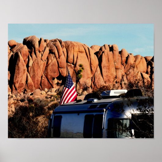 Nationaal park Joshua Tree Poster (Voorkant)