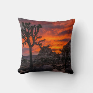 Nationaal park Joshua Tree Red Sunset Kussen