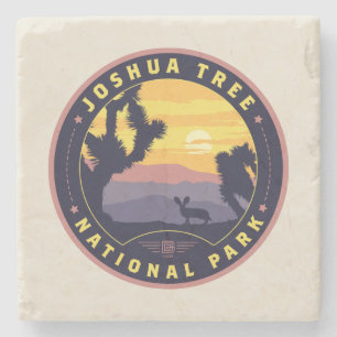 Nationaal park Joshua Tree Stenen Onderzetter