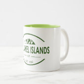 Nationaal park Kanaaleilanden Tweekleurige Koffiemok (Voorkant rechts)
