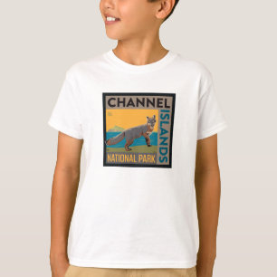 Nationaal park Kanaaleilanden vossen T-shirt