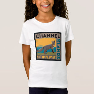 Nationaal park Kanaaleilanden vossen T-shirt