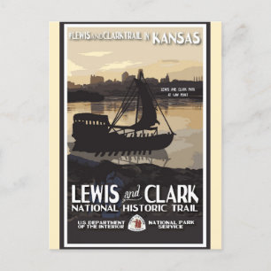  Nationaal Park Kansas Briefkaart