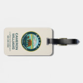 Nationaal park Katmai Bagagelabel (Achterkant horizontaal)