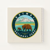 Nationaal park Katmai Notitieboek (Achterkant)