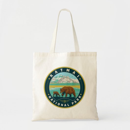 Nationaal park Katmai Tote Bag (Voorkant)