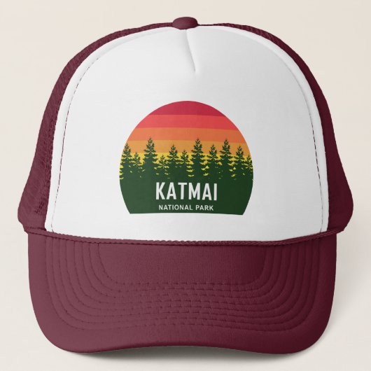 Nationaal park Katmai Trucker Pet (Voorkant)