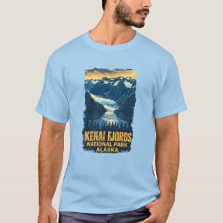 Nationaal park Kenai Fjords, Alaska T-shirt