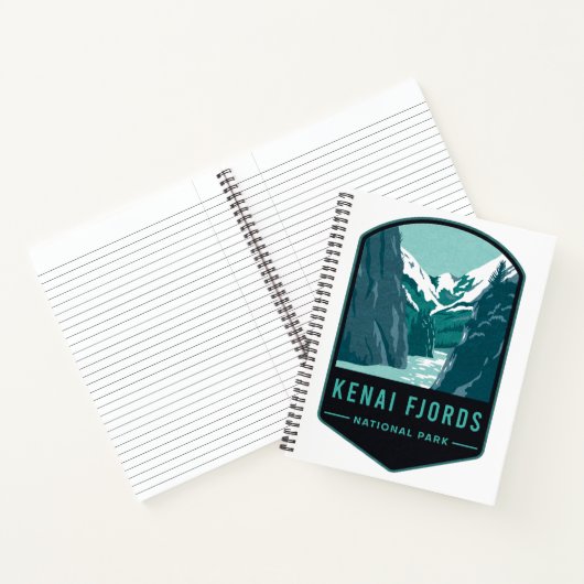 Nationaal park Kenai Fjords Notitieboek (Binnen)