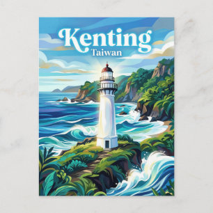 Nationaal park Kenting Taiwan Briefkaart