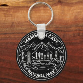 Nationaal park Kentucky Monoline Sleutelhanger (Voorkant)