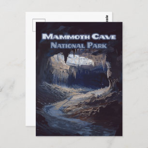 Nationaal park Kentucky van de Cave van Mammoth Briefkaart