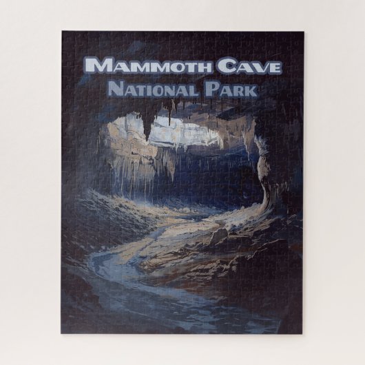 Nationaal park Kentucky van de Cave van Mammoth Legpuzzel (Verticaal)