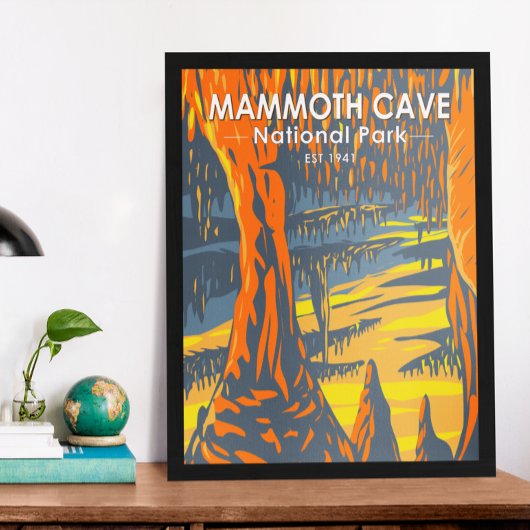 Nationaal park Kentucky van de Cave van Mammoth Poster