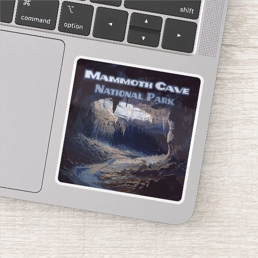 Nationaal park Kentucky van de Cave van Mammoth Sticker (Detail)