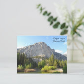 Nationaal Park Kings Canyon Briefkaart (Staand voorkant)