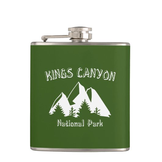 Nationaal Park Kings Canyon Heupfles (Voorkant)