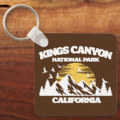 Nationaal Park Kings Canyon Sleutelhanger (Voorkant)