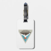 Nationaal park Kootenay Bagagelabel (Achterkant verticaal)