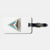 Nationaal park Kootenay Bagagelabel (Achterkant horizontaal)