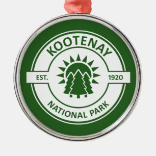 Nationaal park Kootenay Metalen Ornament