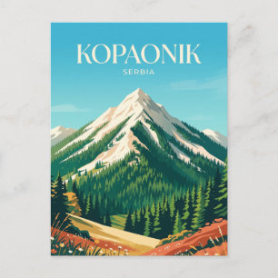 Nationaal Park Kopaonik Servië Briefkaart